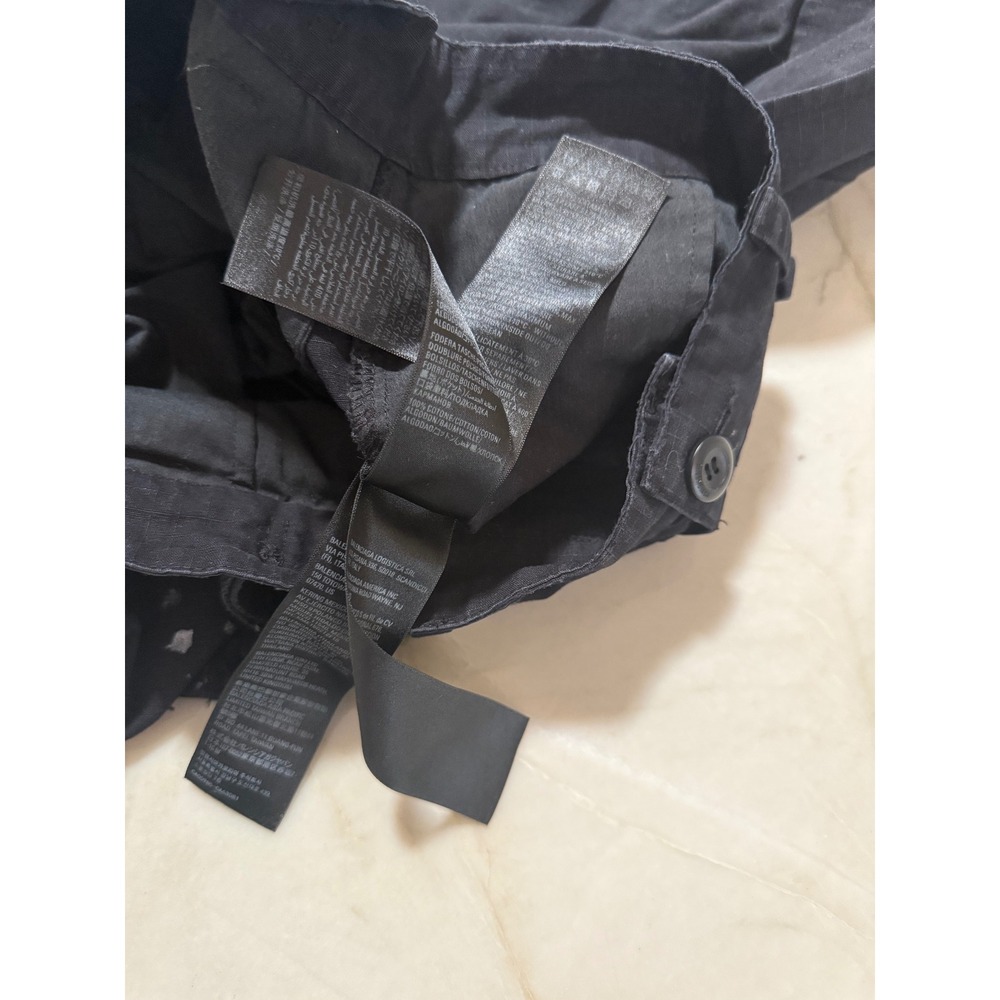 Balenciaga Unisex XS Convertible Cargo Pants Distressed Paint Splatter Utility - Picture 15 of 16